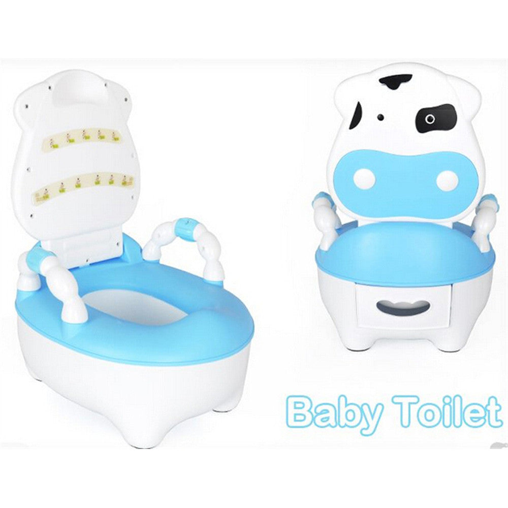 Drawer Back Of A Chair Type Children Baby Toilet Seat Training System   Blue - Mega Save Wholesale & Retail - 1