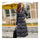 Winter Light Thin Down Slim Coat Extra Long Plus Size    black   S - Mega Save Wholesale & Retail - 1