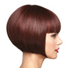 Bobo Wig Short Straight Hair Cap  wine red - Mega Save Wholesale & Retail - 3
