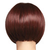 Bobo Wig Short Straight Hair Cap  wine red - Mega Save Wholesale & Retail - 4