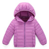 Winter Boy Girl Children Garments Thick Short Down Coat   purple   120cm - Mega Save Wholesale & Retail - 1