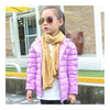 Winter Boy Girl Children Garments Thick Short Down Coat   purple   120cm - Mega Save Wholesale & Retail - 2