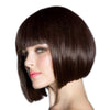 Bobo Wig Short Straight Hair Cap   brown - Mega Save Wholesale & Retail - 1