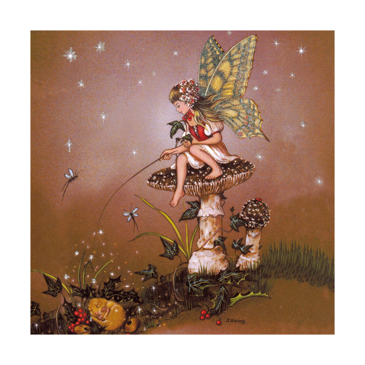 decoration painting angel oil painting cartoon dream forest without frame cotton for painting - Mega Save Wholesale & Retail - 1