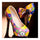 Dyed Cloth Face Super High Heel Platform Thin Shoes  pink - Mega Save Wholesale & Retail - 2