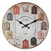 Hang Wall Clock Wooden Sildent Quartz  C - Mega Save Wholesale & Retail