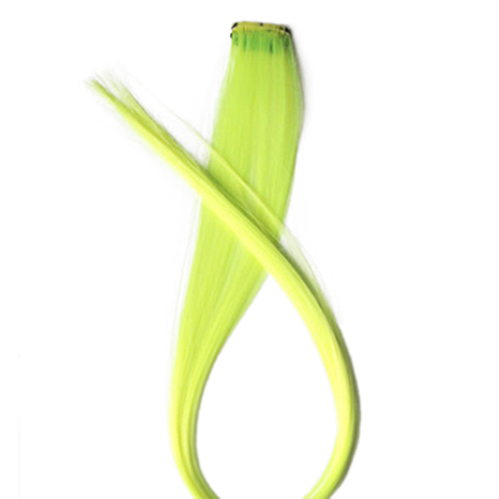 Colorful One Claw Hair Extension Wig  08