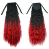 Wig Horsetail Gradient Ramp Corn Hot     black bright red 1BTRED# - Mega Save Wholesale & Retail - 1