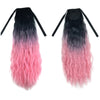 Wig Horsetail Gradient Ramp Corn Hot     black charry pink A1BT2311# - Mega Save Wholesale & Retail - 1