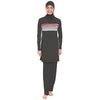 Muslim Swimwear Woman Bathing Suit Burqini   black   S - Mega Save Wholesale & Retail - 1