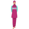 Muslim Swimwear Woman Bathing Suit Burqini   red   S - Mega Save Wholesale & Retail - 1
