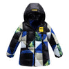 Winter Boy Middle Long Child Down Coat Thick Warm    blue+black   110cm - Mega Save Wholesale & Retail - 1