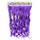 Colorful Straight Hair Extension 5 Clips Wig    Purple# purple
