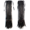 Manual Small Braid Horsetail Wig Coloful    black 160-1B# - Mega Save Wholesale & Retail - 1