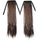 Manual Small Braid Horsetail Wig Coloful    brown black 160-4# - Mega Save Wholesale & Retail - 1