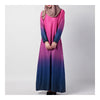 Dress Muslim Robe Malaysian Middle East   rose red   M