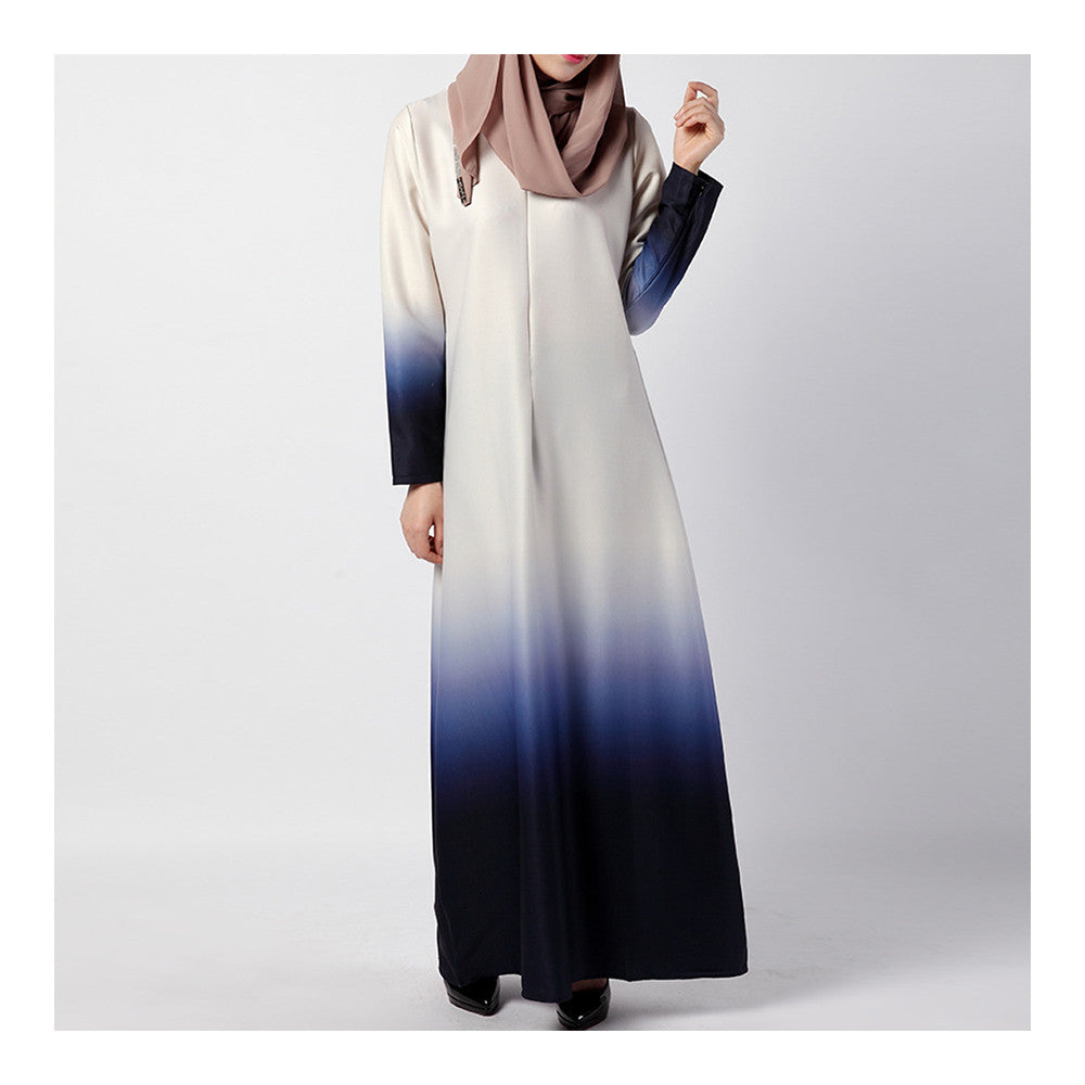 Dress Muslim Robe Malaysian Middle East   apricot   M