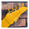 Vintage Iron Wood Guitar Wall Hanging Decoration    yellow - Mega Save Wholesale & Retail - 3