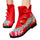 Vintage Beijing Cloth Shoes Embroidered Boots red thin shoes - Mega Save Wholesale & Retail - 1