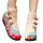 Vintage Beijing Cloth Shoes Embroidered Boots beige thin shoes - Mega Save Wholesale & Retail - 1