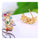 Colorful Zircon Ear Studs Hollow Circle - Mega Save Wholesale & Retail - 3