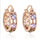 Colorful Zircon Earrings - Mega Save Wholesale & Retail - 1