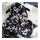 Silk Scarf Jewelry Flower Georgette   black - Mega Save Wholesale & Retail - 1