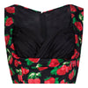 Boob Tube Top Pleated Skirt Strawberry Dress   S - Mega Save Wholesale & Retail - 3