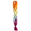 African Dyed Big Braid Wig  Gradient Ramp     CBZ-29