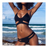 Cross Tie Swimwear Swimsuit Women Sexy Bikini Bathing Suit  S - Mega Save Wholesale & Retail - 2