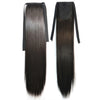 Long Straight Hair Lace-up Wig 2#natural black