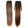 Long Straight Hair Lace-up Wig light brown 2/30#light brown