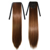 Long Straight Hair Lace-up Wig 7A#
