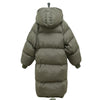 Winter Couple Design Slim Plus Size Cotton Coat Hoodied    army green    XS - Mega Save Wholesale & Retail - 2