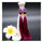 Vintage Bridal Wedding Long Tassel Ice Silk Earrings National Style Dancing   purple red - Mega Save Wholesale & Retail