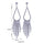 Ear Studs Tassel 18K Platinum Galvanized - Mega Save Wholesale & Retail - 4