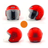 Motorcycle Motor Bike Scooter Safety Helmet 218   red - Mega Save Wholesale & Retail - 2