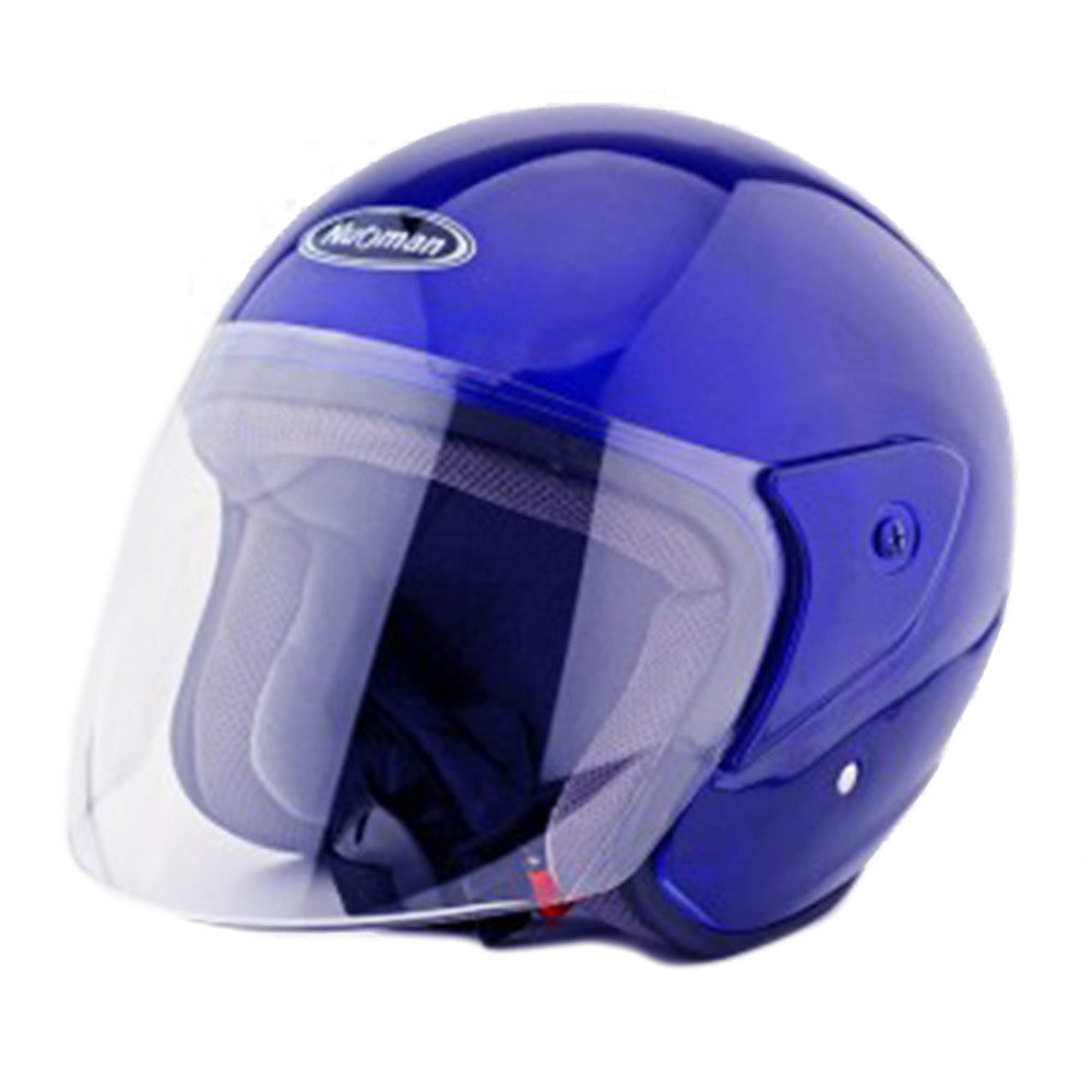 Motorcycle Motor Bike Scooter Safety Helmet 218   blue - Mega Save Wholesale & Retail - 1