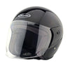 Motorcycle Motor Bike Scooter Safety Helmet 218   bright black - Mega Save Wholesale & Retail - 1