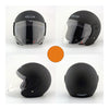 Motorcycle Motor Bike Scooter Safety Helmet 218   dullo black - Mega Save Wholesale & Retail - 2