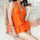 SPA Conservative Skirt Type Swimwear Swimsuit Bathing Suit  orange - Mega Save Wholesale & Retail - 1