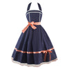 Woman Dress Halter Solid Color Fashionable  S - Mega Save Wholesale & Retail - 1