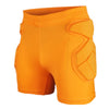 Long Sleeve Goalkeeper Clothes Elbow Pads Helmet Kneecaps   short pants orange    M - Mega Save Wholesale & Retail - 2