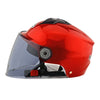 Motorcycle Motor Bike Scooter Safety Helmet 318   red - Mega Save Wholesale & Retail - 1