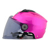 Motorcycle Motor Bike Scooter Safety Helmet 318   rose red - Mega Save Wholesale & Retail - 1