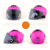 Motorcycle Motor Bike Scooter Safety Helmet 318   rose red - Mega Save Wholesale & Retail - 2