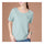 Summer Literary T-shirt All-match Splicing   bean green  M - Mega Save Wholesale & Retail
