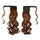 Magic Tape Long Curled Hair Extension Wig    falxen K06-4M30#