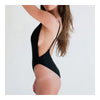 Sexy Pure Color One-piece Monokini Women¡¯s Fashionable Swimwear Swimsuit  black  S - Mega Save Wholesale & Retail - 1