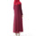 Muslim Robe Sunday Clothes Long Sleeve Dress  wine red - Mega Save Wholesale & Retail - 3